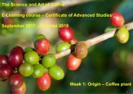 Legend, origin and classification of the coffee plant