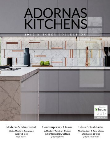 ADORNAS KITCHENS 2017 COLLECTION