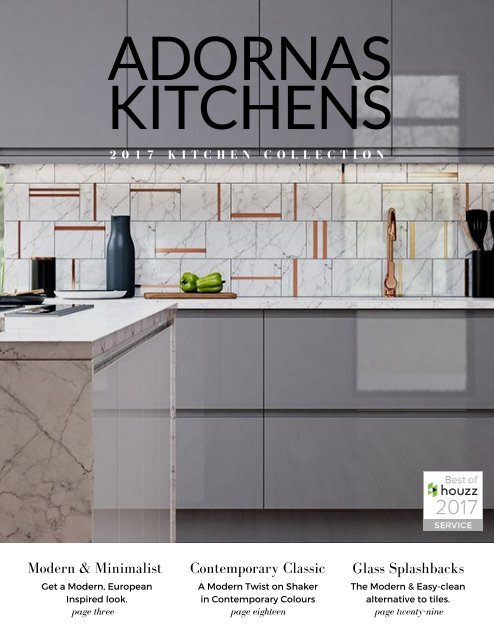 ADORNAS KITCHENS 2017 COLLECTION