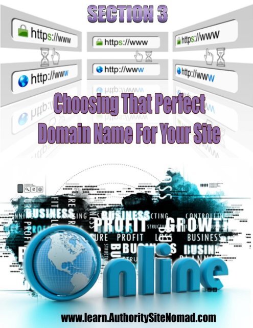 Choosing Perfect Domain Name For Your Site
