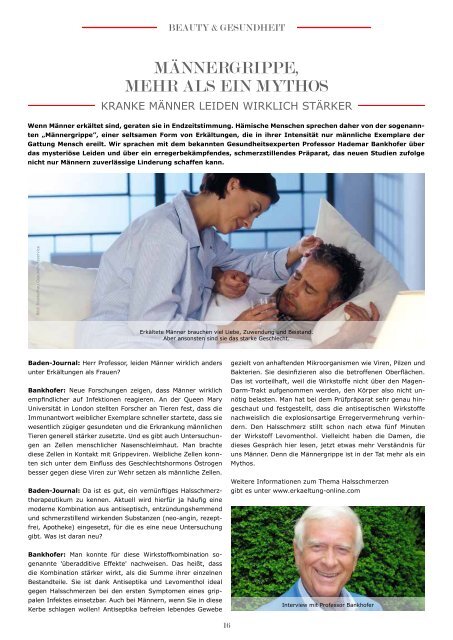 Baden Journal Februar - April 2017