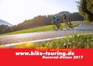 Rennrad Reisen bike-touring.de 2017