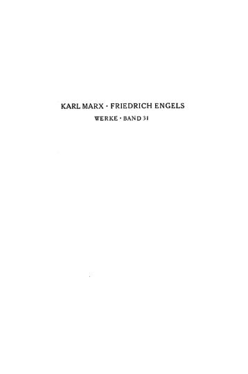 KARL MARX • FRIEDRICH ENGELS - KPD/ML