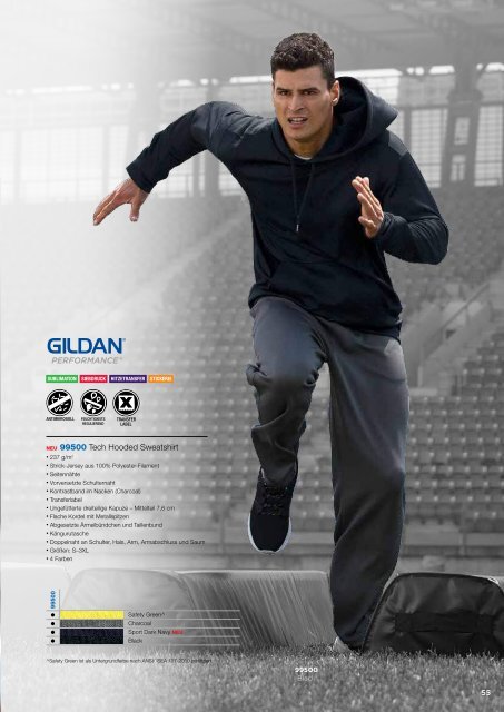 Werbetextilien Gildan, textile Werbemittel, veredelbar durch Druck oder Stick