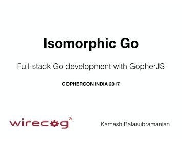 Isomorphic Go