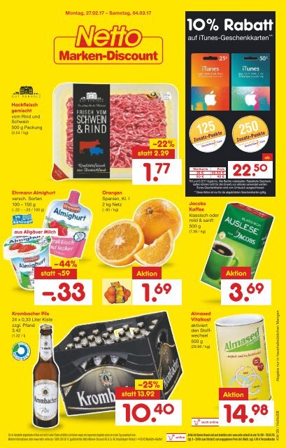 Netto Md Prospekt Kw09