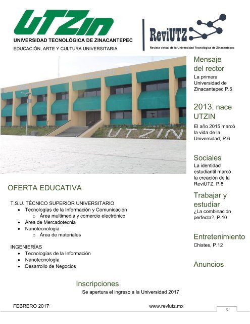 revista UTZIN