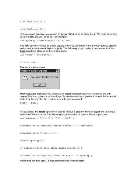 JavaScript 2.0-The Complete Reference, Second ... - freecodingtutorial