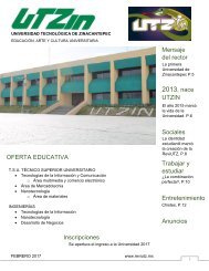 revista UTZIN con logo