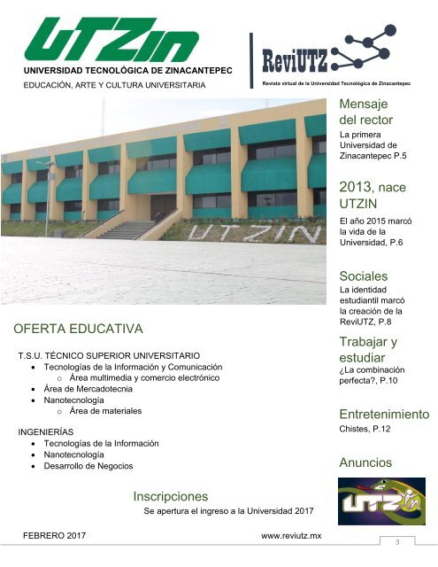 revista UTZIN