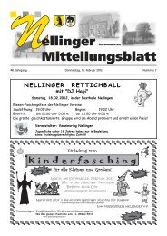 als 50 Jahre Print-Medien... - Gemeinde Nellingen