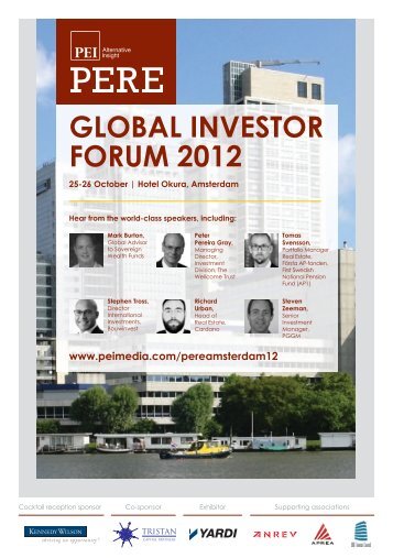 GlObAl InveSTOR FORUm 2012 - PEI Media