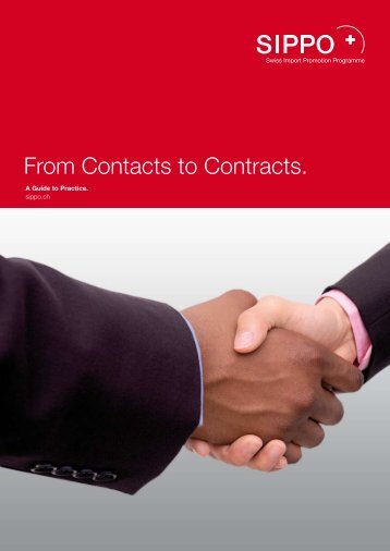 From Contacts to Contracts. - Business Location Switzerland
