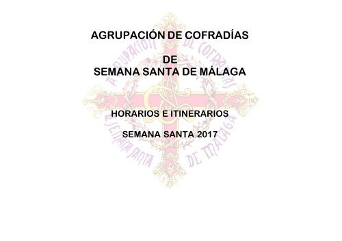 SEMANA SANTA DE MÁLAGA