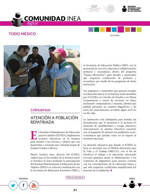 servicios educativos