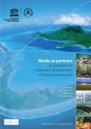 Media as partners in education for sustainable ... - unesdoc - Unesco