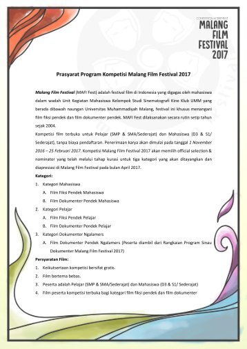 Prasyarat-Malang-Film-Festival-2017