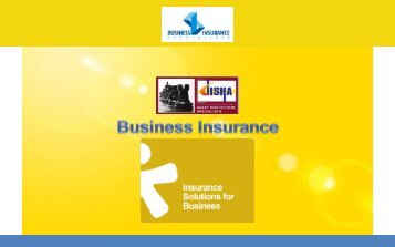 BUSINESS INSURANCE BY-PRADEEP PATIL