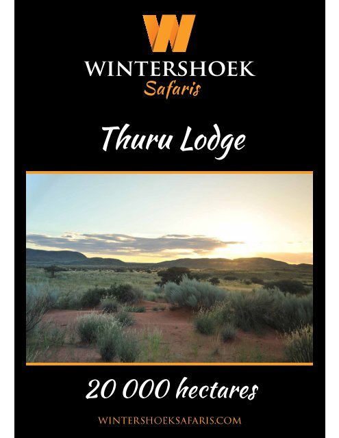 Thuru Lodge | Northern Cape | South Africa