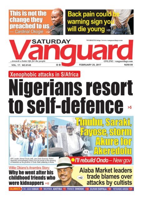 25022017 - Nigerians resort to self - defence
