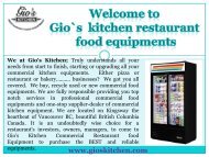  Used Restaurant Equipments Vancouver | gioskitchen