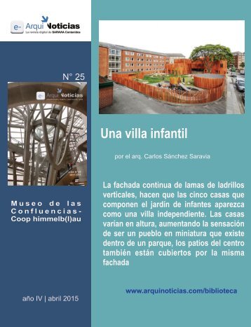 Una villa infantil por el arq. Carlos Sánchez Saravia