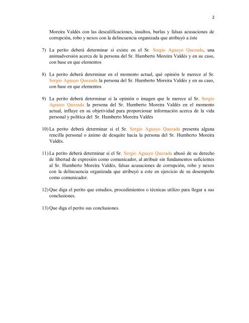 Pericial en Psicología