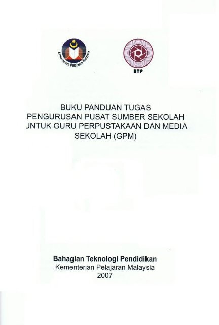 Buku Panduan Pengurusan PSS Untuk GPM l BTP2007