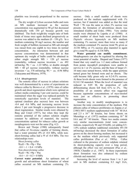 The Components of Plant Tissue Culture Media II - Horticultural ...