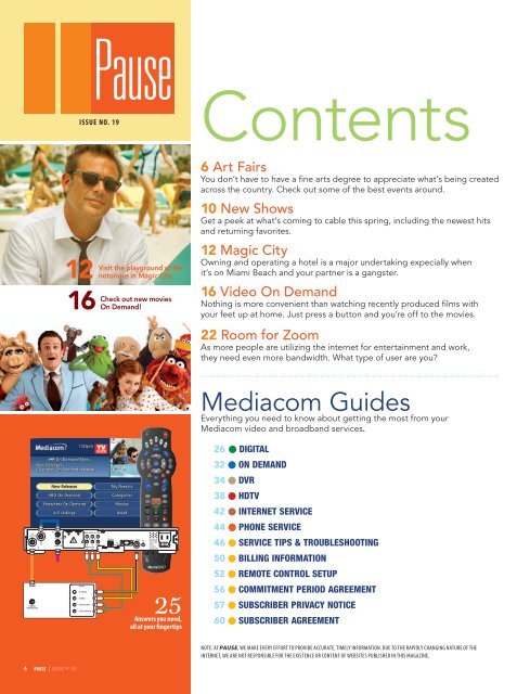 View Pause Magazine - Mediacom