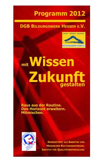 Ã–kologie - es geht ums Ãœberleben - DGB Bildungswerk Hessen eV