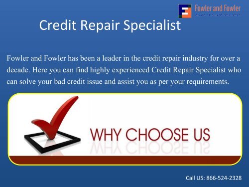 Repair your Credit Reports Online