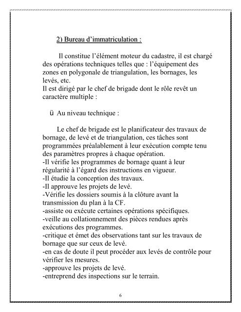 Service topographique et du cadastre - MultiMania