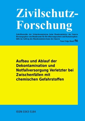 Zivilschutz- Forschung - Bundesamt für Bevölkerungsschutz und ...