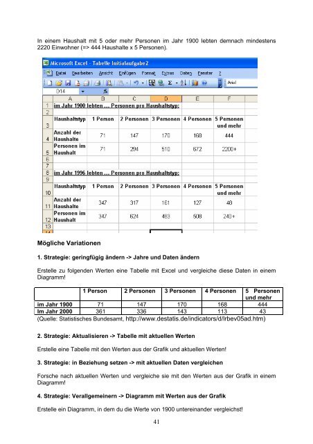 Aufgabenvariation im Mathematikunterricht - Fakultät für Mathematik ...