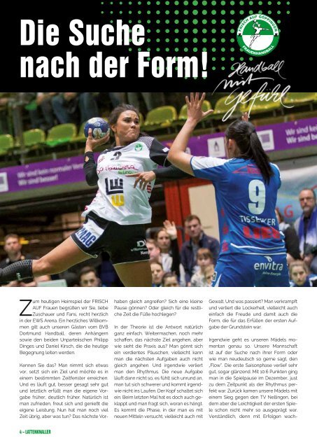 Lattenknaller 07 - 19.02.2017 - SAISON 2016/17 - FRISCH AUF Frauen