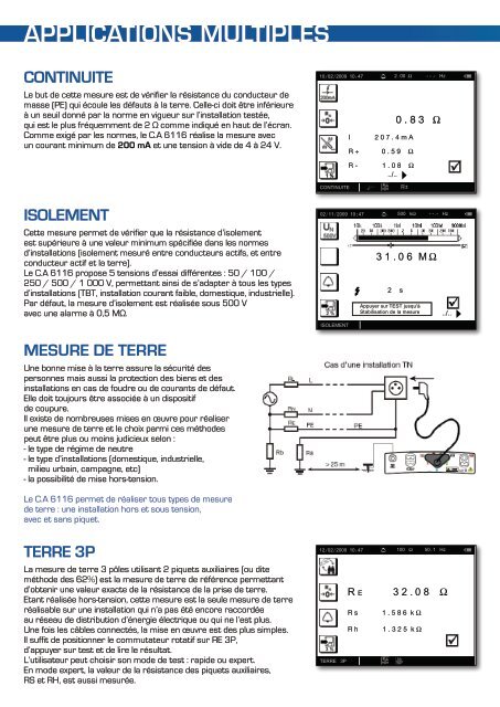 Mesure De Terre Sous Tension ra