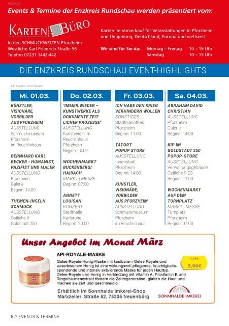 Enzkreis Rundschau Ausgabe März 2017