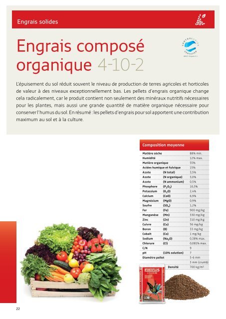 Cataloque des produits Fertiplus