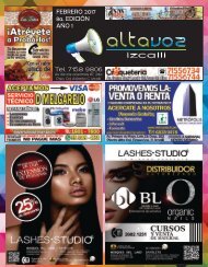 Revista Altavoz Izcalli octava  edición Febrero 