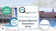 Análise Mensal Turismo RAA - Dez 2016