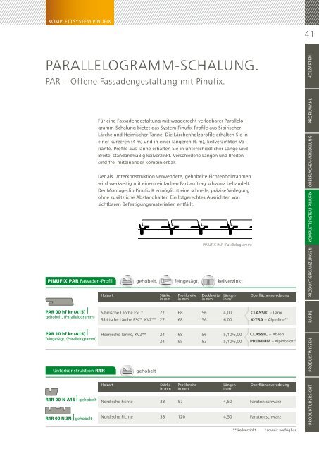 Mocopinus - Fassaden mit Charakter