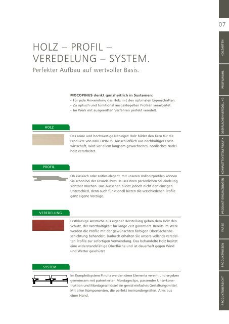 Mocopinus - Fassaden mit Charakter