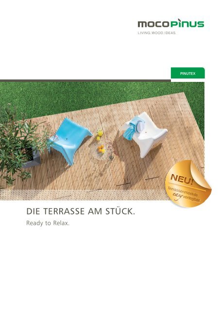 Pinutex - Die Terrasse am Stück