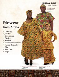 Shades of Africa 2017 Catalog