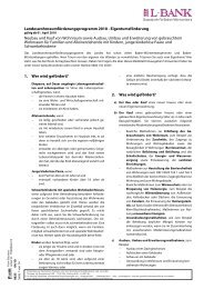 Merkblatt Eigentumsförderung 2010