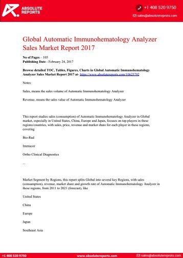 Automatic-Immunohematology-Analyzer-Sales-Market-Report-2017
