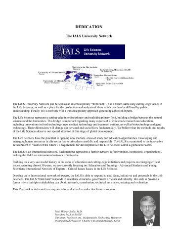 IALS Life Sciences University Network - International Academy of ...