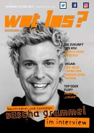 Wat Los? / Ausgabe 02 - 2017