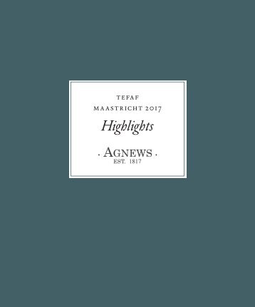 Agnews TEFAF highlights e-catalogue (email)
